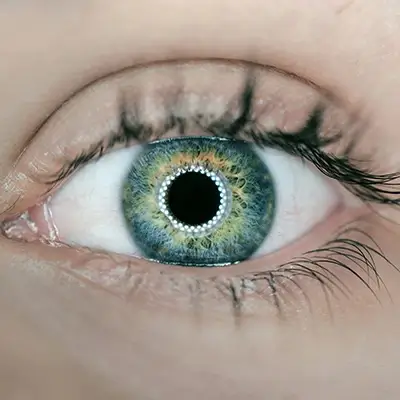 Green eye